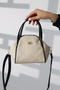 Women's Straw-Looking Black Handle Stylish and Elegant Shoulder and Hand Bag Suitable for Daily Use - 7