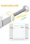 Auto Close Safety Baby Gate 76-84cm Tall Wide Fence Barrier Gate for Stairs, Doorways - 3