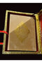 Fancy Qur'an Box/Holder with Rehal – 2-in-1 Design | 20x25 cm Size | Golden Color - 3