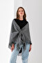 شال كتف مثلث الشكل مزين بشراشيب - شال نسائي أنيق وإكسسوار كتف أنيق - 6
