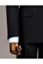 Italian Style Double-Breasted Jacket Pants Suit Black T14087 - 4