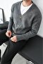 Men's Button-Front Knit Cardigan - 2
