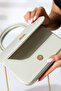 Women's Mint Green Mini Box Handbag with Side Cross Strap and Handle Modern Stylish Women's Bags - 8