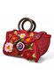 Crochet Knitted Flower Detailed Shoulder Bag, Handmade Custom Design Bag