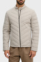Stretch Quilted Regular Fit Stand Collar Water Resistant Coat M4Yl05Wg9O2 Men's Coat M4Yl05 Wg9O
