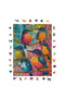 Wooden Puzzle - Cheerful Birds - 450 Pieces, 29X39 cm