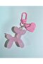 Jelly Balloon Dog Design Keychain for Women - 6