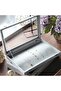 Jewelry Tray, Multi-Functional Jewelry Organizer with Lid & Lock for Ring, Earring, Stud, Neck