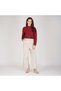 Soft Crepe Ladies Shirt – High Neck and Full Sleeves with Embroidery, Available in 3 Colors - 7
