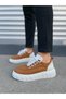 Jy010 Cloud Lace-Up Suede Men's Casual Sneaker Shoes Sbt - Tan/White