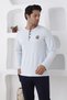 Men's Long Sleeve Thick Winter 100% Cotton Pajamas Set - 2