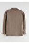 Xside Brown Polo Collar Buttoned Men's Cardigan - 7