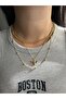 Women's 3-Piece Phoenix Detailed Combination Necklace - 2