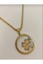 Stainless Steel Bell Pendant, Quarter Pendant, Wedding Jewelry, Gift Jewelry, Gold Filled Pendant - 6