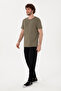 Elastic Waist Slim Fit Men's Knitted Trousers Herold - 3