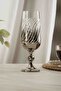 6-Pack Silver Meltem Crystal Coffee Side Dish 180ml - 3