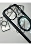 Transparent Natural/Black Titanium Border Case For iPhone 15 Pro - 3