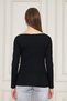 Boat Neck Long Sleeve Basic Women's T-Shirt Comfortable and Stylish - 8