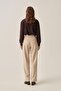 Stone-Dyed Interlock Office Trousers - 3