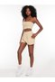 Women's One Shoulder Tank Top and Lounge Shorts 2 Piece Tracksuit Set-SMALL - 4