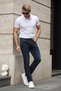 Men's Stretch Fabric Regular Fit Jeans - 4
