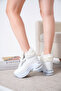 Cnp 01-01 Hidden Heel Fur Detail Lace-Up Boots - 4