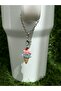 Ice Cream Cone Thermos Ornament/Ice Cream Thermos Charm in a Cone/Cone Bag Charm - 2