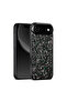 Shockproof iPhone 17 Air Case – Black Crystal Carbon Fiber with Green Highlights, Slim Cover - 2