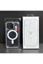 iPhone 16 Transparent Magnetic Wireless Charging Phone Case - 2