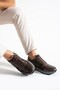 Men's Brown Casual Genuine Leather/Suede Shoes - 3