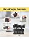 Hand and Finger Strengthener Set 5 Pieces Adjustable Hand Spring Finger Exerciser Stress Ball - 3