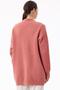 Pearl Button Knitwear Cardigan Pink - 4