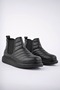 Slw205 Boston Laceless Skin Men's Sports Boots St - Black - 2