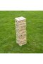Jenga Educational Toy Natural Wooden Organic Balance Game Tower Large Size 54 Pieces - 5
