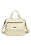 Barcelona Daily Women's Hand and Shoulder Bag Long Strap Multi-Pocket 1873 Beige
