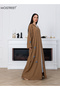 Melange Embroidery Abaya - 2