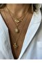 Stainless Steel 3-Piece Mery Necklace Set - 3
