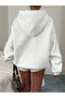 Unisex Sea Oyster Printed Design Oversize Sweatshirt - 2