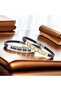 سوار فولاذي منقوش بالأرقام الرومانية 3183SCB005 - 3
