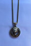 Handcrafted Stainless Steel Chain Men's Necklace with Lion Figure - 4