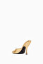 Date 110 Leather Mules, 11cm Sculptural Heels Elegant Portuguese Design - 3