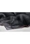 Silk Evening Dress Shawl with Stone Edge - Black-Grey