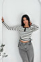 Women's Lycra Striped Blouse – Flexible & Everyday Elegance - 3