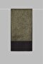 Silk Evening Dress Shawl with Stone Edge - Black-Gold - 2