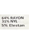 بنطلون نسائي أسود ضيق بمقاس كبير - 5