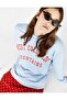 Women’s Light Blue Sweatshirt – “West Colorado Mountains” Graphic Crewneck Pullover - 5