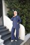 Women's Modest Tracksuit Set Zip Neck