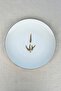 Tabak Evi Porcelain Natura Marinum Gold Gilded Serving Plate 24.50cm Single
