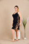 Plus Size Very Stylish Long Sleeve Dressing Gown Suspender Nightgown Set - 2