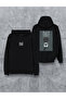 Peaky Blinders Printed Black Hooded Hoodie Sweatshirt